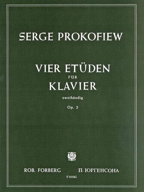Vier Etüden, op. 2
